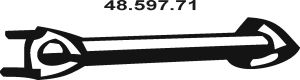 EBERSPÄCHER 4859771 Труба выхлопного газа 