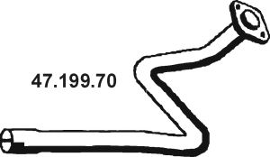 EBERSPÄCHER 4719970 Труба выхлопного газа 