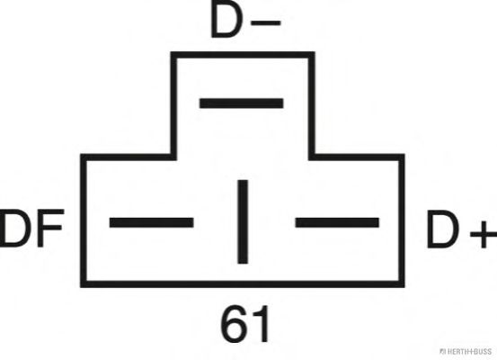 HERTH+BUSS ELPARTS 35003011 Регулятор генератора 