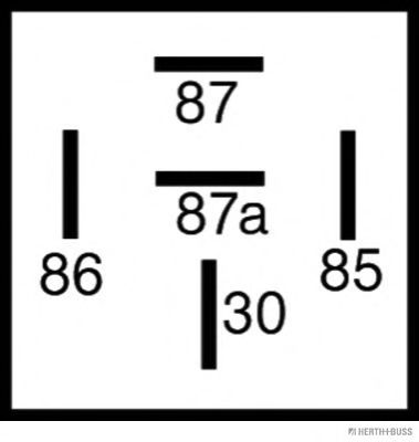 HERTH+BUSS ELPARTS 75613154 Реле, рабочий ток 