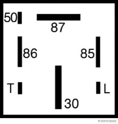 HERTH+BUSS ELPARTS 75614035 Блок управления, время накаливания 