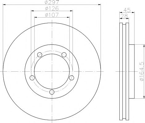 MINTEX MDC1132 Тормозные диски MINTEX 