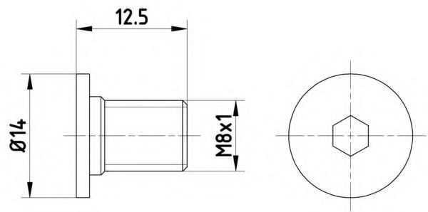 MINTEX TPM0002 Скоба тормозного суппорта для MAYBACH