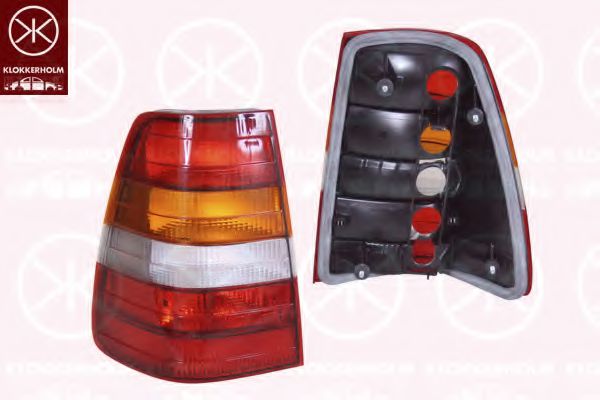 KLOKKERHOLM 35260758 Рассеиватель, задний фонарь 