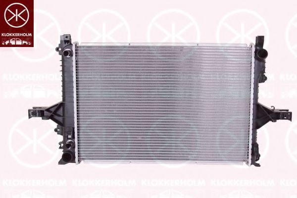 KLOKKERHOLM 9047302117 Радиатор охлаждения двигателя для VOLVO S80 1 (TS, XY)
