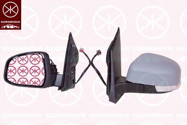 25761047 KLOKKERHOLM Наружное зеркало 25761047 KLOKKERHOLM Наружное зеркало