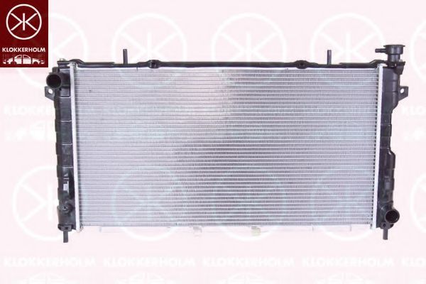KLOKKERHOLM 0913302077 Радиатор охлаждения двигателя для DODGE CARAVAN
