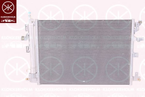 KLOKKERHOLM 9060305152 Радиатор кондиционера для VOLVO XC90