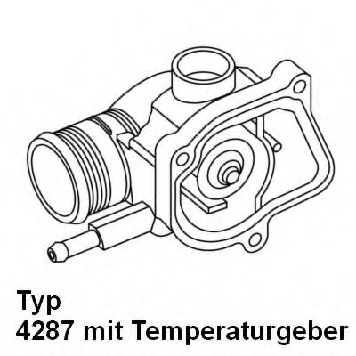 WAHLER 428792D Термостат WAHLER для MERCEDES-BENZ