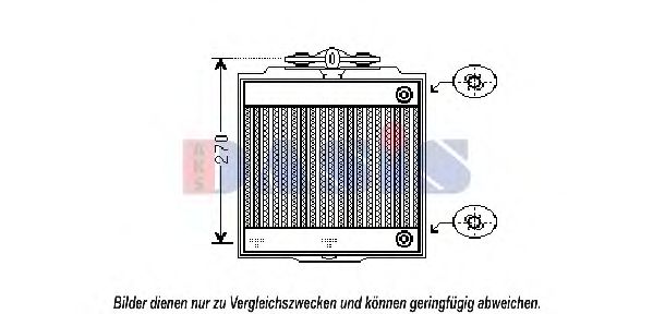 AKS DASIS 050052N Радиатор охлаждения двигателя для BMW 6
