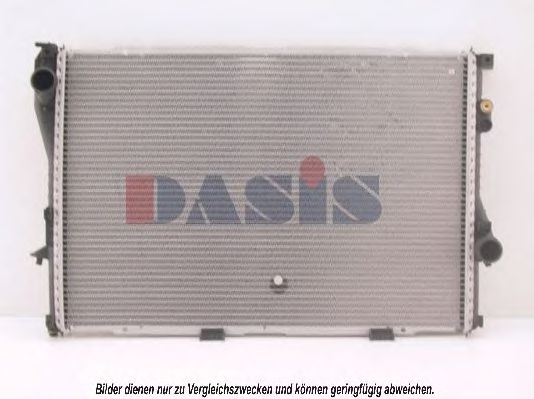 AKS DASIS 051420N Радиатор охлаждения двигателя для BMW