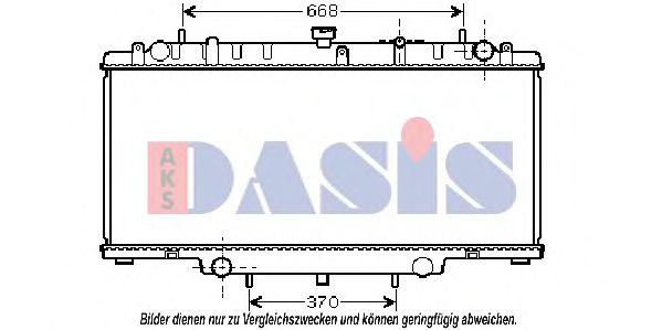 AKS DASIS 070116N Крышка радиатора для NISSAN