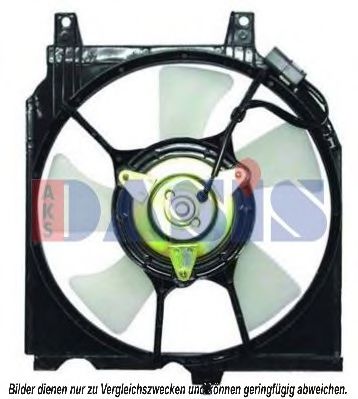 AKS DASIS 078053N Вентилятор системы охлаждения двигателя для NISSAN