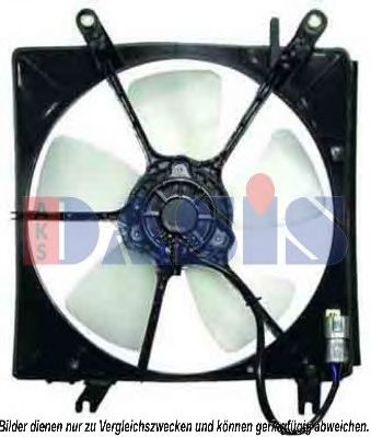 AKS DASIS 108027N Вентилятор системы охлаждения двигателя для HONDA