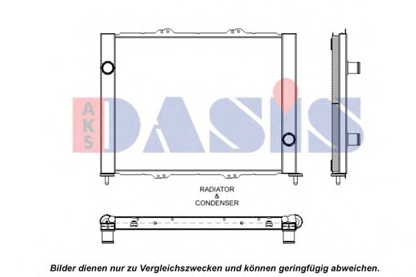 AKS DASIS 180082N модуль охлаждения  AKS DASIS 180082N модуль охлаждения