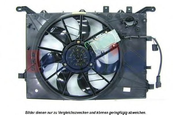 AKS DASIS 228030N Вентилятор системы охлаждения двигателя для VOLVO C70 1 купе