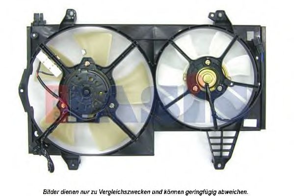 AKS DASIS 228031N Вентилятор системы охлаждения двигателя для VOLVO
