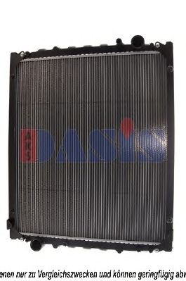 AKS DASIS 261001N Радиатор охлаждения двигателя для MAN L