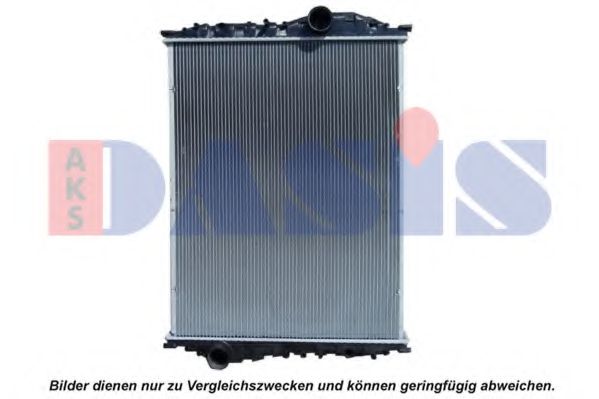 AKS DASIS 261890S Радиатор охлаждения двигателя для NEOPLAN EUROLINER