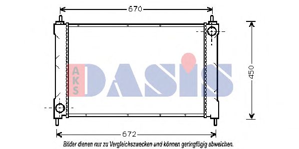 AKS DASIS 370024N Крышка радиатора для ROVER 800