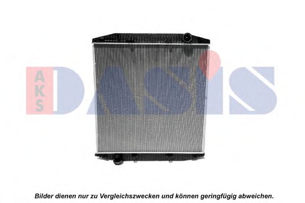 AKS DASIS 400014S Радиатор охлаждения двигателя для IVECO EUROTRAKKER