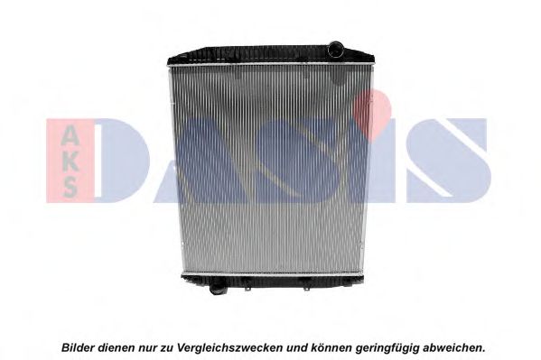 AKS DASIS 400220S Радиатор охлаждения двигателя для IVECO EUROSTAR