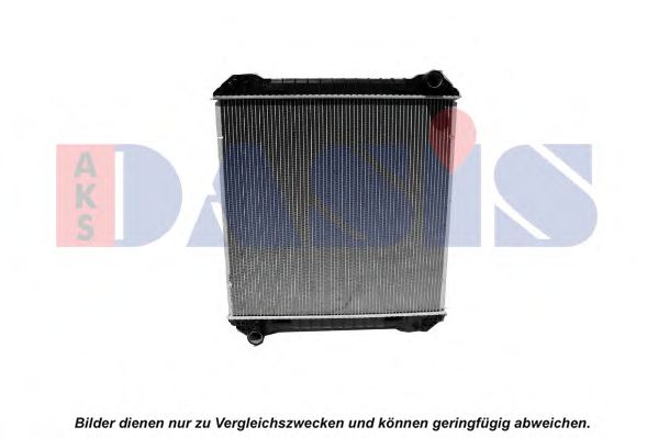 AKS DASIS 400540S Радиатор охлаждения двигателя для IVECO EUROCARGO