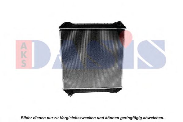 AKS DASIS 400550S Радиатор охлаждения двигателя для IVECO EUROCARGO