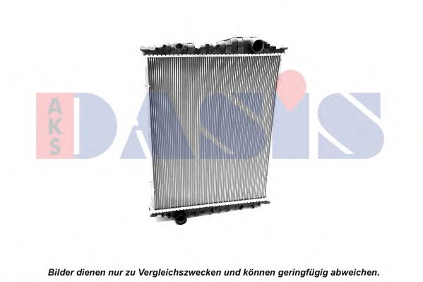 AKS DASIS 460000S Радиатор охлаждения двигателя для MERCEDES-BENZ INTEGRO