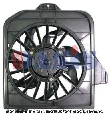 AKS DASIS 528014N Вентилятор системы охлаждения двигателя для CHRYSLER