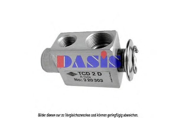 AKS DASIS 840077N Пневматический клапан кондиционера AKS DASIS 