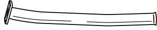 AKS DASIS SG45205 Труба выхлопного газа 