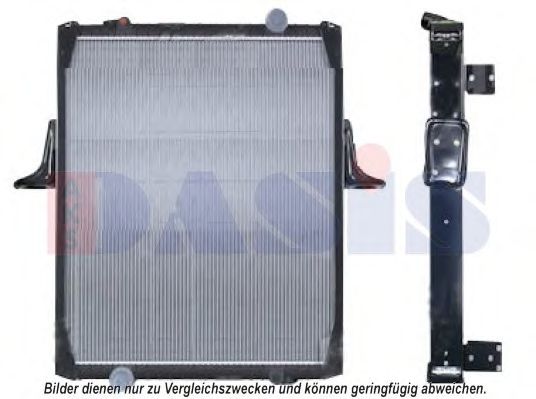 AKS DASIS 390046N Радиатор охлаждения двигателя для RENAULT TRUCKS