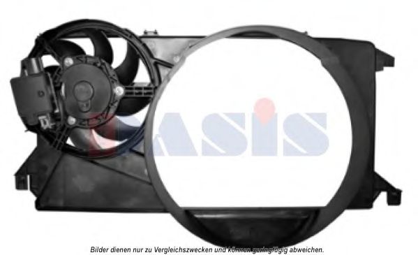 AKS DASIS 098124N Вентилятор системы охлаждения двигателя для FORD TRANSIT