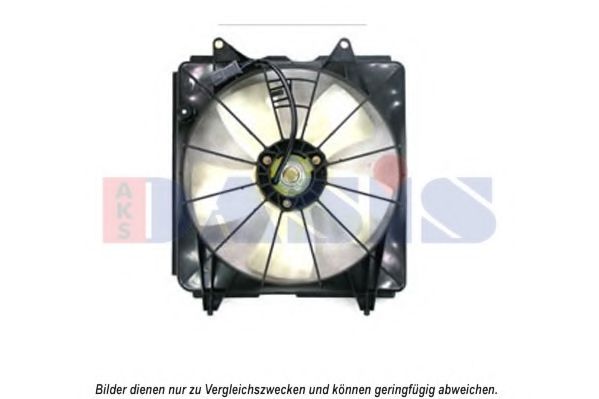 AKS DASIS 108012N Вентилятор системы охлаждения двигателя для HONDA