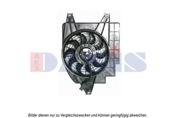 AKS DASIS 518062N Вентилятор системы охлаждения двигателя для KIA