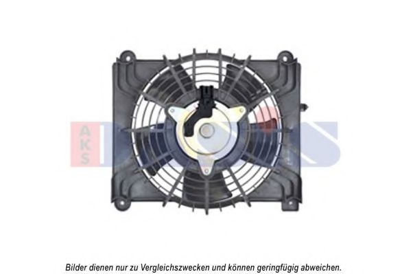 AKS DASIS 078089N Вентилятор системы охлаждения двигателя для NISSAN