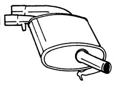 AKS DASIS SG50327 Предглушитель выхлопных газов AKS DASIS SG50327 Предглушитель выхлопных газов