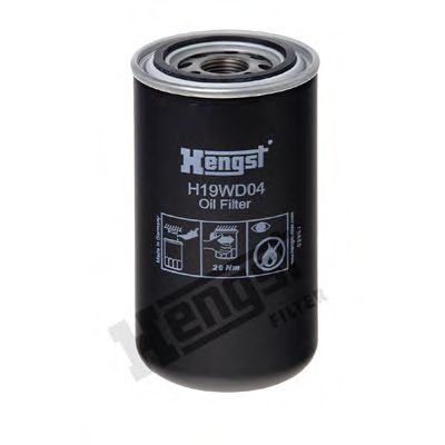 HENGST FILTER H19WD04 Масляный фильтр HENGST FILTER 