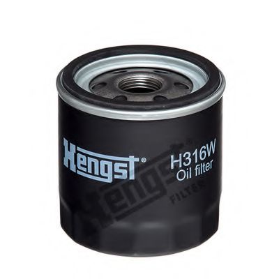 HENGST FILTER H316W Масляный фильтр HENGST FILTER для VOLKSWAGEN