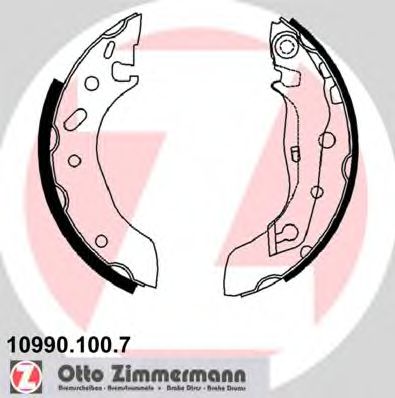 ZIMMERMANN 109901007 Ремкомплект барабанных колодок ZIMMERMANN 