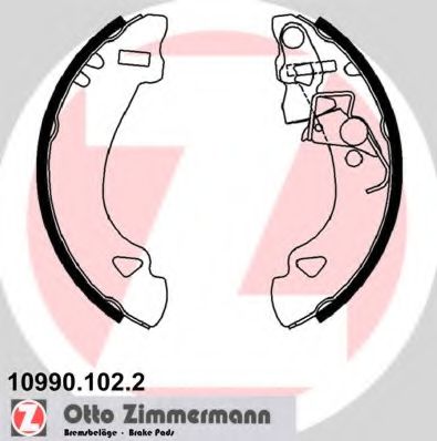 ZIMMERMANN 109901022 Ремкомплект барабанных колодок ZIMMERMANN 