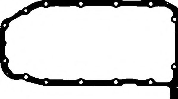 GLASER X5436001 Прокладка масляного поддона для OPEL ZAFIRA A (F75)