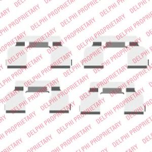DELPHI LX0410 Скобы тормозных колодок для RENAULT