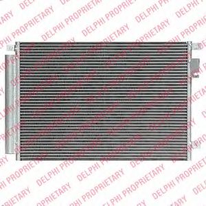 DELPHI TSP0225649 Радиатор кондиционера для ABARTH