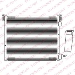 DELPHI TSP0225688 Радиатор кондиционера для CADILLAC