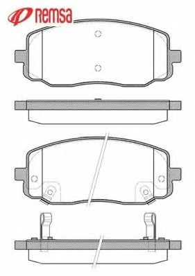 METZGER 113302 Комплект тормозных колодок, дисковый тормоз METZGER 113302 Комплект тормозных колодок, дисковый тормоз