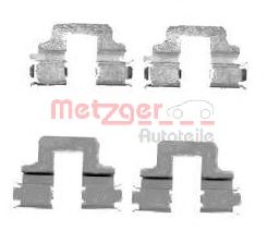 METZGER 1091731 Скобы тормозных колодок METZGER для VOLVO S60