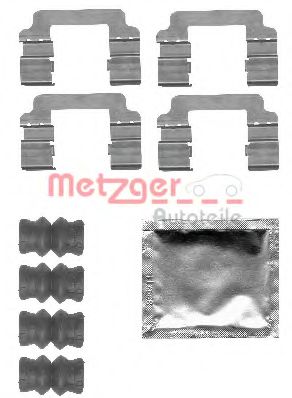 METZGER 1091830 Скобы тормозных колодок METZGER для OPEL