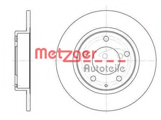 METZGER 620600 Тормозные диски для FORD USA
